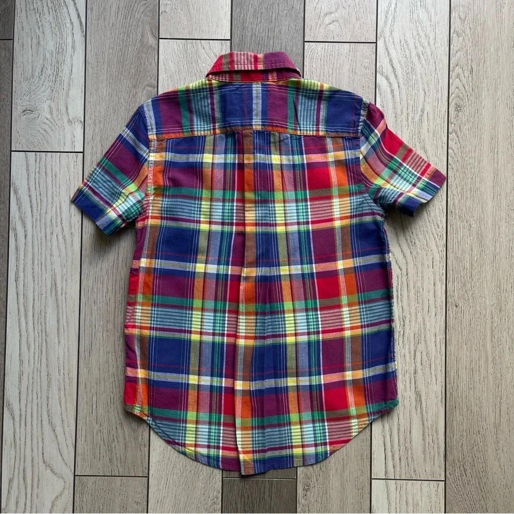 Ralph Lauren kids Multicolor Plaid Shirt